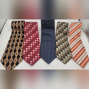5 Geoffrey Beene mens ties